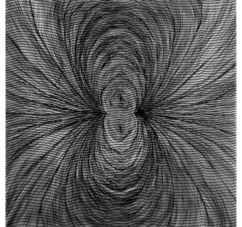 Magnetic Field (spider) Drawing<br>