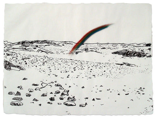 Bláskógaheiði Large Drawing 1<br>